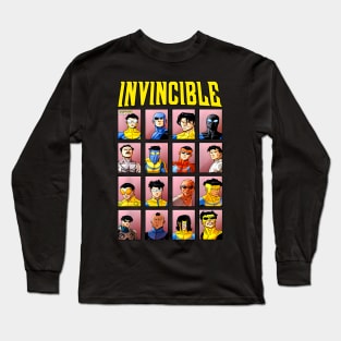 Invincible Comic Book Bootleg Fan Cartoon Long Sleeve T-Shirt